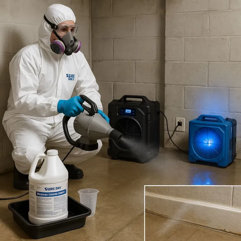 Sanitization and Odor Removal process in Somerdale, NJ