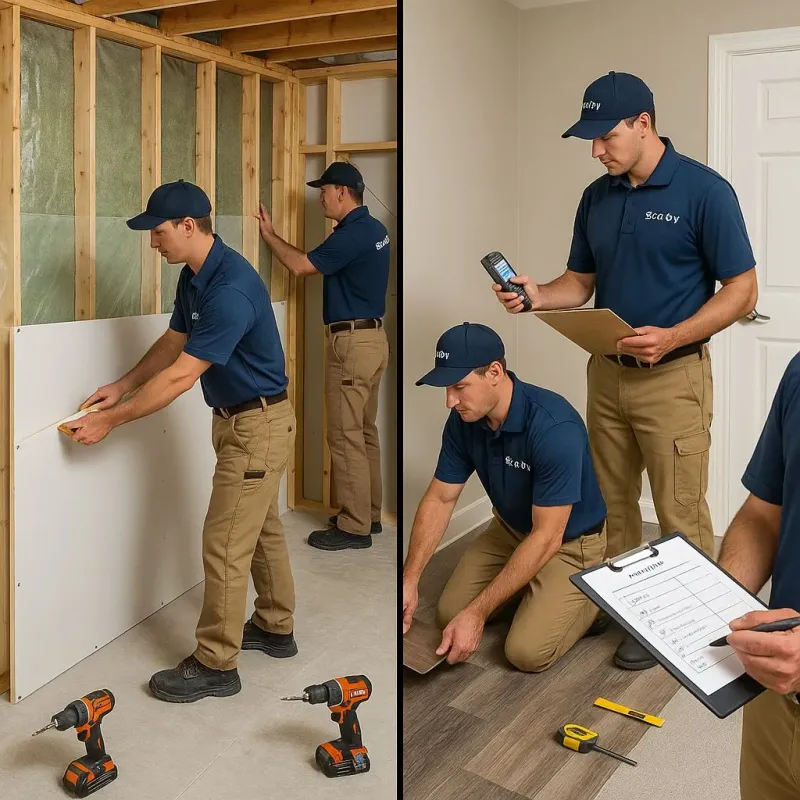 Repairs and Reconstruction process in Somerdale, NJ